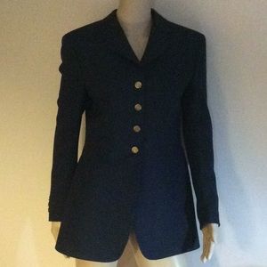 Cavallo Equestrian Show Coat Navy Dressage